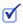 checkmark